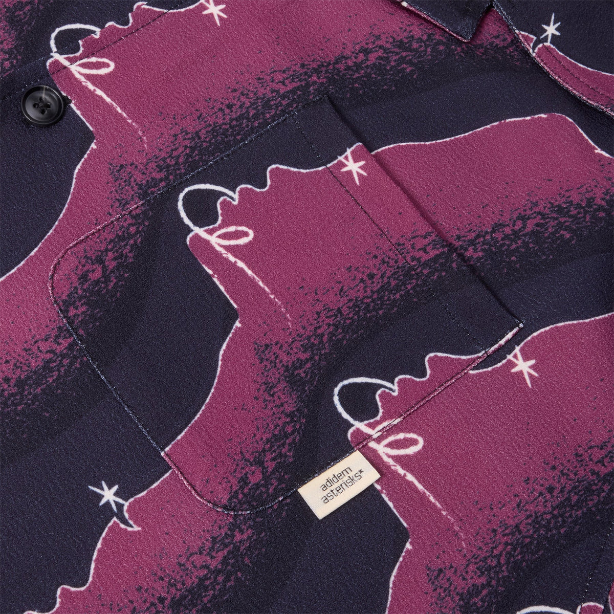 Adidem Asterisks Faces Evening Shirt (Dark)