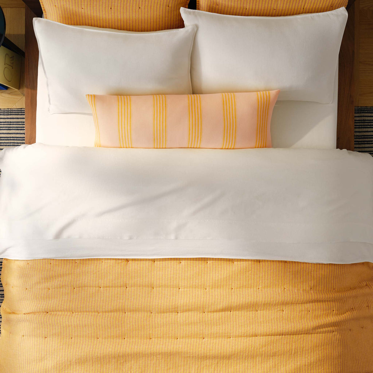 Washed European Linen Quilt